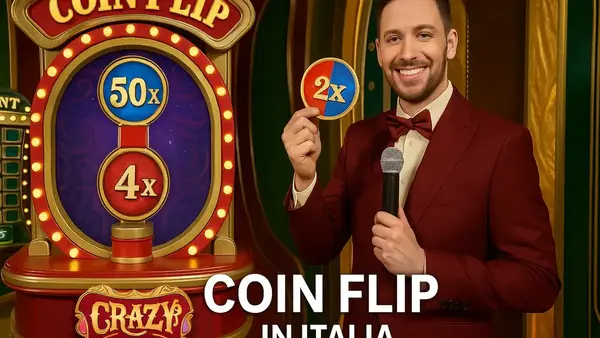 Coin Flip — bonus round Crazy Time