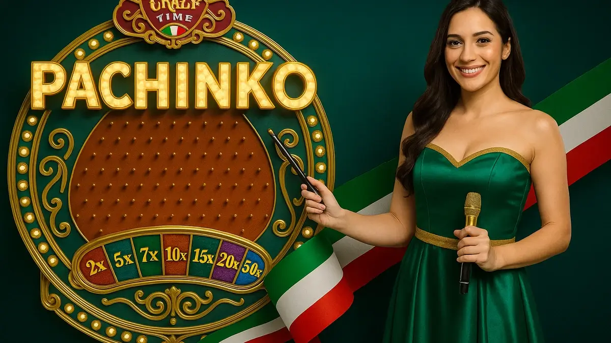 Pachinko — muro con pioli e zone di atterraggio